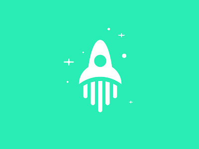Pilott Logo brand identity logo ship space spaceship stars
