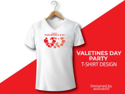 Valentines day T-shirt design