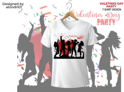 Valentines day T-shirt Design