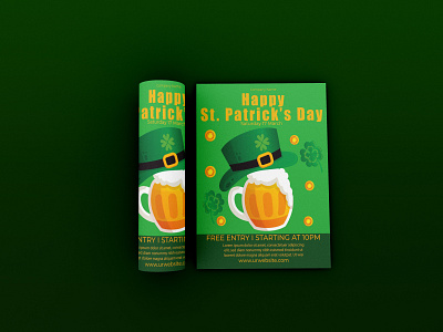 Saint Patrick's day Templates advertisement branding design download graphic design illustration illustrator logo stpatrick templates