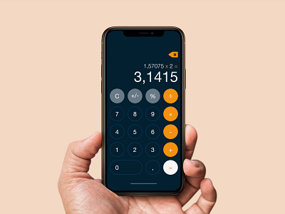 Calculator 📱- Daily UI 004