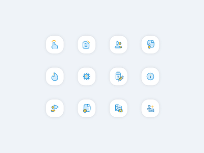 Basic Icons icon mobile ui web design