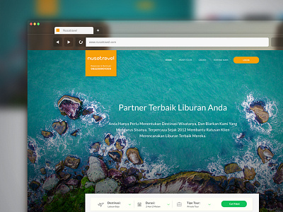 Travel Agent Landing Page