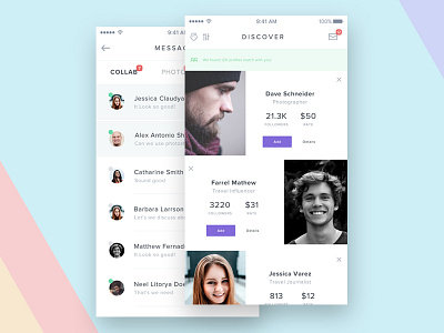 #Exploration - Connect with people android android login app design chat chat app flat design ios messaging ui uiux user experience user interface