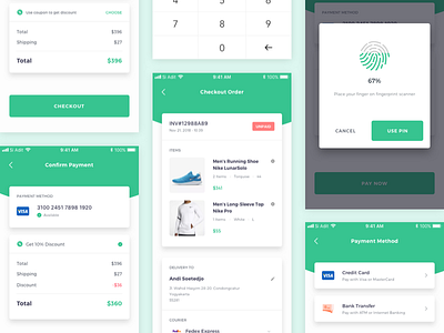 Online Store Checkout Page android app app design checkout page clean design e commerce flat flatdesign ios minimaldesign mobile online store payment method ui uidesign uiux user experience user interface ux