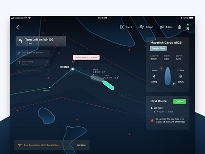 Ship Navigation App