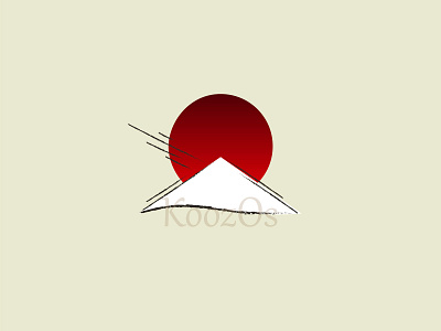 Blood Sun design graphic design illustration japan logo vector