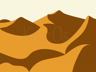 Vector Desert graphic design illustration illustrator logo vector vectorart