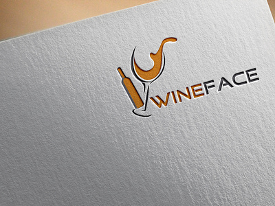 WINE BAR CAFE LOGO DESIGN branding design graphic design icon illustration logo vector