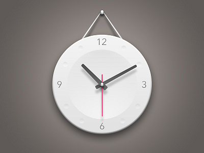 Wall Clock android app application clock graphic icon ios iphone logo photoshop time watch