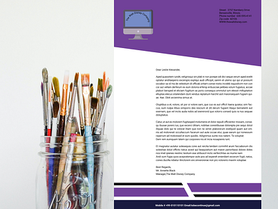 letterhead design