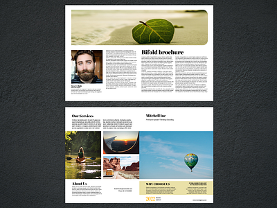 Bifold Brochure adobe indesign bifold bifold brochure branding graphic design