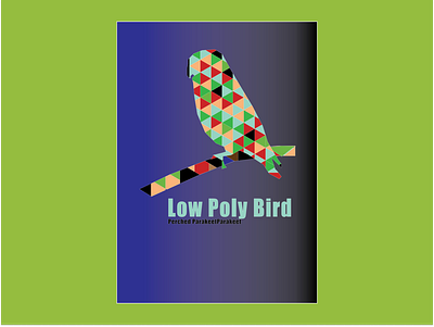 Low Poly Bird bird graphic design illustrator low poly