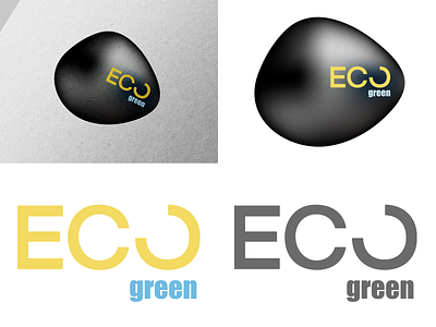 Eco logo branding design graphic design logo typography