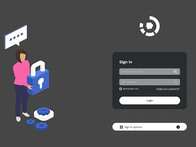 Login Page UI