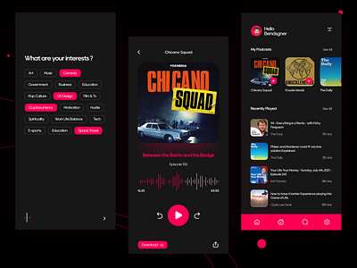 Rebound Shot Podcast App