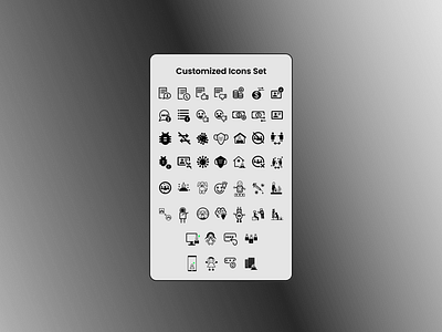 Set of 50 ICONS