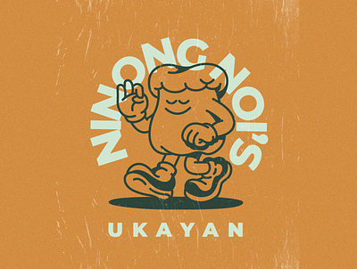 Ninong Noi's Ukayan (thrift shop) 2d branding design graphic design illustration logo lowbrow ninong noi pop surrealism thrift shop ukayan