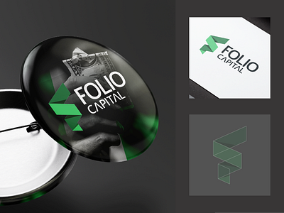 FOLIO CAPITAL - Branding for Crypto Business brand identity branding corporative design logo minimalistic vector