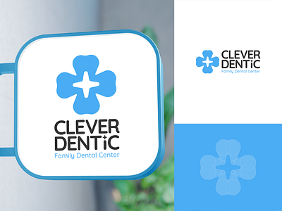 CLEVER DENTIC - Branding for Family Dental Center brand identity branding corporative design logo minimalistic