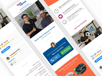 Dental Clinic Mobile Responsive Website