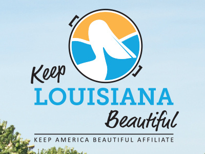 Keep Louisiana Beautiful Brand Identity advertising brand identity branding iconography illustration keep america beautiful litter logo nonprofit pelican typography waterways