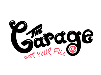 The Garage - Alternative Concept 02 alcohol brand identity branding car daiquiri garage illustration lettering logo design mark tire vector