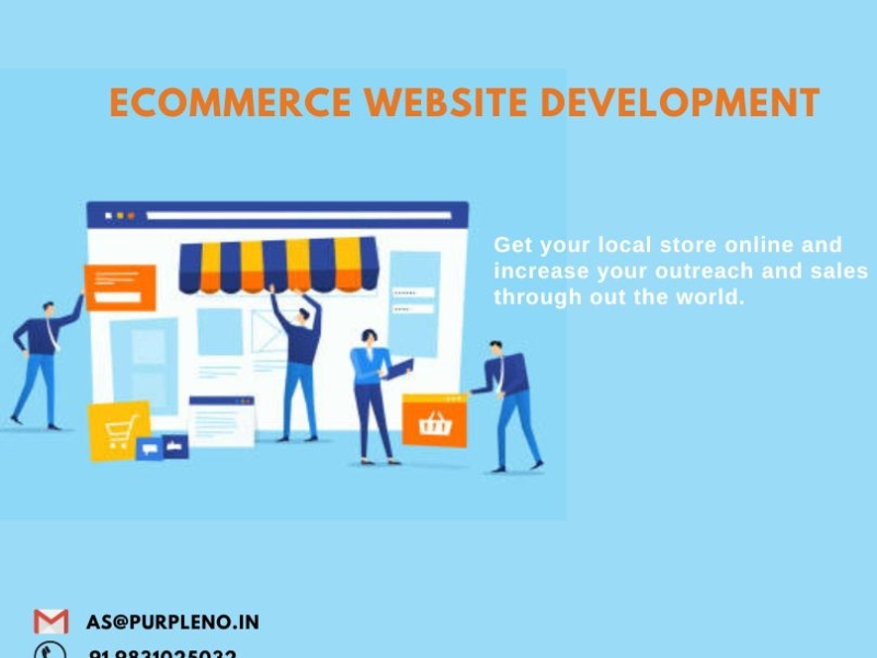 Ecommerce website development by Purpleno Inc on Dribbble