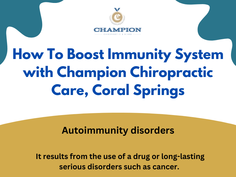 How Chiropractic Care Can Boost The Immune System By Champion ...