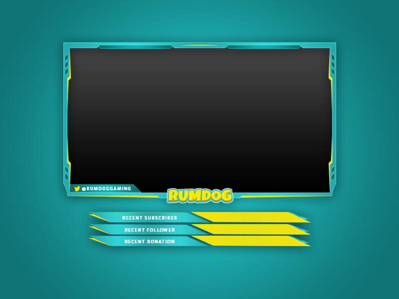 Rumdog Livestreaming Overlay overlay twitch livestream fornite rumdog