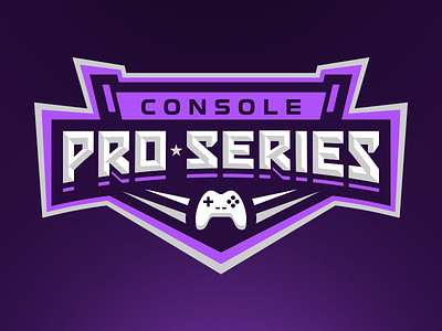 Console Pro Series badge branding console esports fortnite logo playstation pro xbox