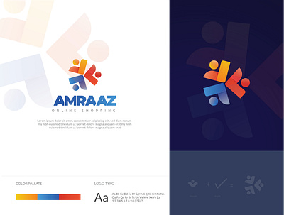 Amraaz Logo Design branding creative logo design illustration logo logo design logomark vector