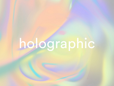 Holographic digital paint