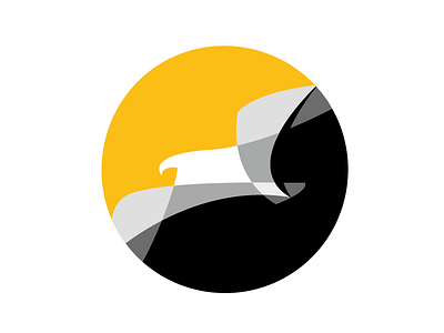 Social & Liberal Democrats animal branding design eagle liberal logo orange political politics vector yellow
