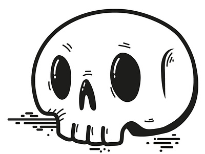 Skull design graphic design illustration skull vector