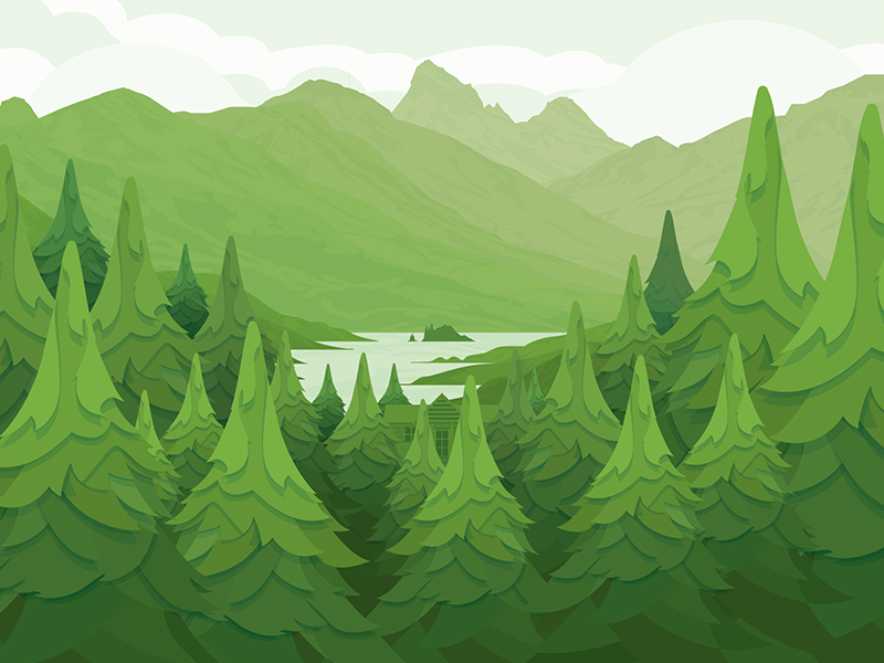 Forrest by jhjpg on Dribbble