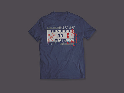 Reebok Combat - Honored to Fight apparel boxing combat graphic reebok t shirt tee