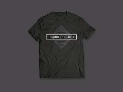 Reebok Combat - Honored to Fight apparel boxing clothing combat fight graphic reebok t shirt tee tees