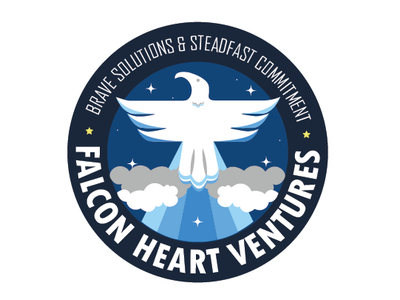 Falconheart Ventures Scout Patch branding design flat graphic design illustration logo vector
