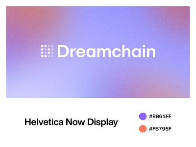 Dreamchain Logo blockchain branding graphic design identity identity branding logo logo design logotype redesign