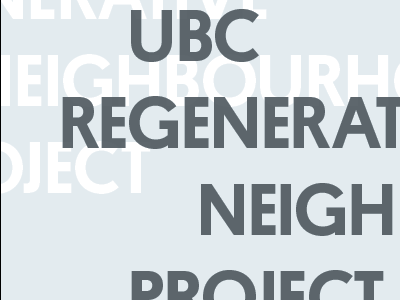 Regenerative Neighbourhoods platform type