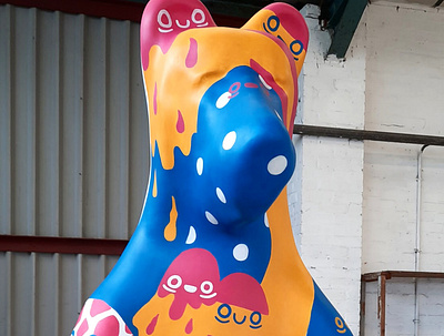 Bears of Sheffield design illustration street art