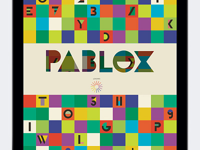 Pablox App alphabet app app design blocks colorful letters numbers pablo picasso