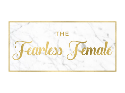 The Fearless Female | Logo Design feminine logo logo design