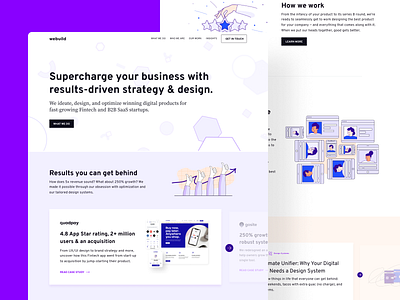 Website homepage refresh branding color palette homepage illustration navigation design ui design ux design