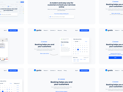 Booking screens booking calendar design exploration iterations ui design ux design