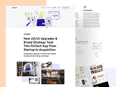 Fintech case study bnpl branding case study fintech ui design ux design