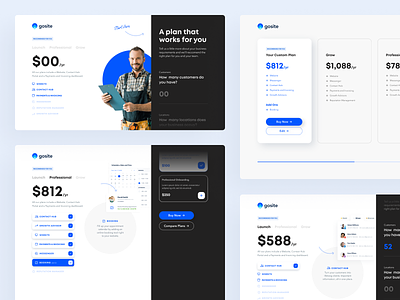 Pricing page product design