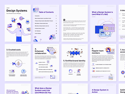 eBook design - Design Systems design systems product design product marketing ui design ux design
