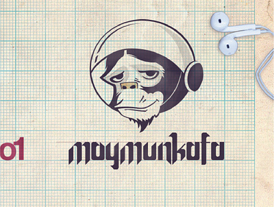 Maymunkafa Logo Design branding flat illustration illustrator logo logodesign minimal typography vector
